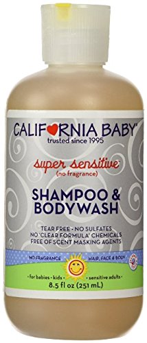 California Baby Super Sensitive Shampoo & Bodywash - 8.5 oz