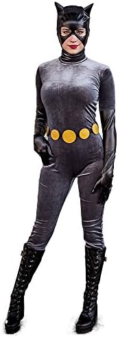 Cosplay Fm Women S Anime Catwoman Costume Cosplay Suit Halloween M Amazon Com Au Fashion