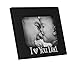 Americanflat I Love Dad Picture Frame, Glass Front - Color: Black - Fits Photos 4x6 - Easel Back for Tabletop Display