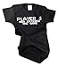 Player 3 Has Entered The Game Awesome Funny Baby Bodysuit One Piece Creeper Black w/White (0-3 Months)