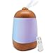 SpaRoom SpaMist Wood Grain Ultrasonic Aromatherapy Diffuser and Ultrasonic Cool Misting Humidifier for Essential Oils