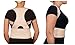 Medical-Grade Adjustable Magnetic Posture Support Back Brace - Relieves Neck, Back and Spine Pain - Improves Posture (Tan)