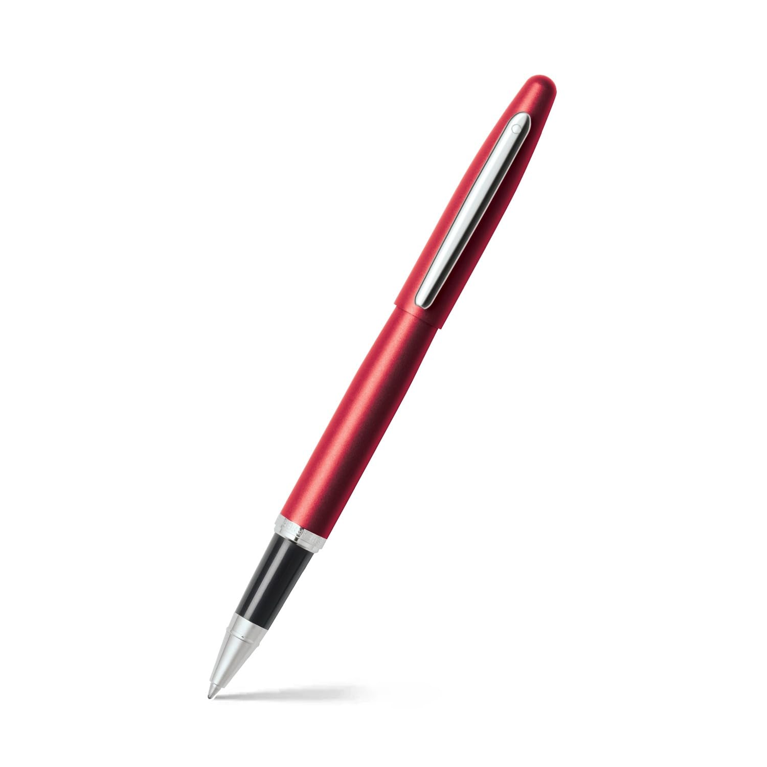 Sheaffer VFM Nickel Plated Trim Rollerball Pen -Excessive Red