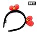 BT21 Tata Hair Band One Size Red_Black