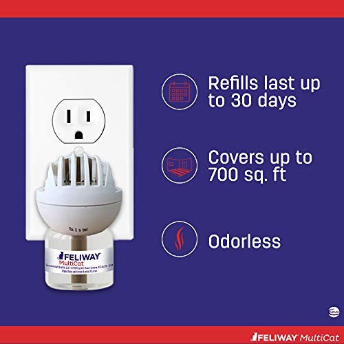 4 Feliway+MultiCat+Diffuser+Constant+Harmony