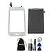 Mencia Touch Digitizer Screen Replacement + LCD Display Screen Replacement For Samsung Galaxy Core Prime G360 G360H G360V G360F Prevail G3608 With Openning Tools(White)