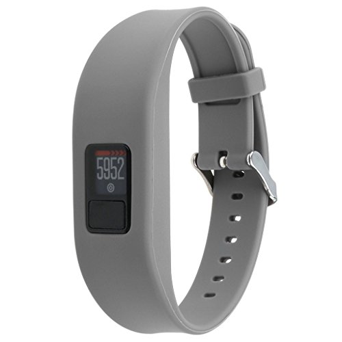 Band for Garmin Vivofit 3 / Vivofit JR, Soft Silicone Replacement Watch Band Strap for Garmin Vivofit 3 / Garmin Vivofit JR Activity Tracker, Fit 6.0"-9.0" (152mm-230mm) Wrist - Thumbnail 3