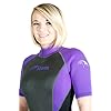 Storm-Womens-2mm-Purple-Shorty-SnorkelScubaWater-Sports-Wetsuit