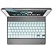iPad Keyboard Case for iPad 2018 (6th Gen) - iPad 2017 (5th Gen) - iPad Pro 9.7 - iPad Air 2 & 1 - Thin & Light - 360 Rotatable - Wireless/BT - Backlit 10 Color - iPad Case with Keyboard (Space Gray)