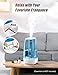 Dreamegg Cool Mist Humidifer - Top Fill Humidifier for Baby Bedroom, Easy Use Whisper-Quiet Operation, Night Light, Whole Night Moisture Humidifier for Home Office Nursery
