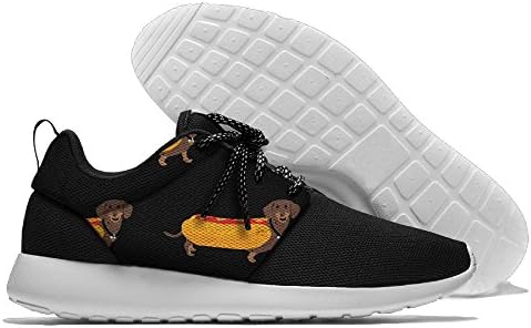 Hot Dogs Dachshund Womens Mens Running Shoes Fashion Sneakers Casual Sports Shoes 46 Lightweight Breathable