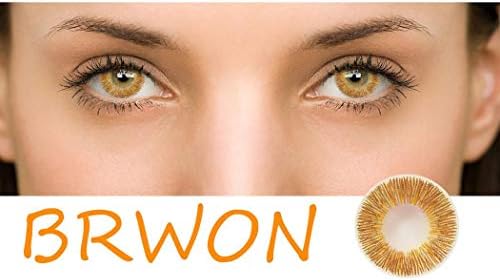Adidome Multi-Color Cute Contact Lenses Color Blends Cosplay Eyes Cosmetic Makeup Eye Shadow (One Piece)
