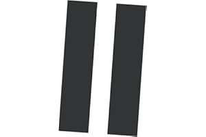 TEHAUX Kick Plates for Doors Self-Adhesive Stainless Steel, Black 8" X 34" for 36-inch Interior