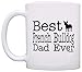 ThisWear Dog Lover Mug Best French Bulldog Dad Ever Dog Puppy Supplies Gift Coffee Mug Tea Cup White