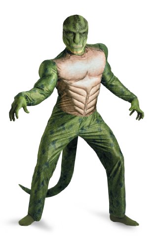 Disguise Spiderman Lizard Muscle Chest Adult Costume