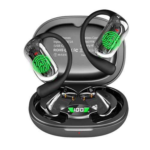 Ai Translation Earbuds Real Time Translator Headphones Audifonos Traductores Inglés Español, Open Ear Translating Wireless Earphones Perfect for Travel, Business & Language Learning