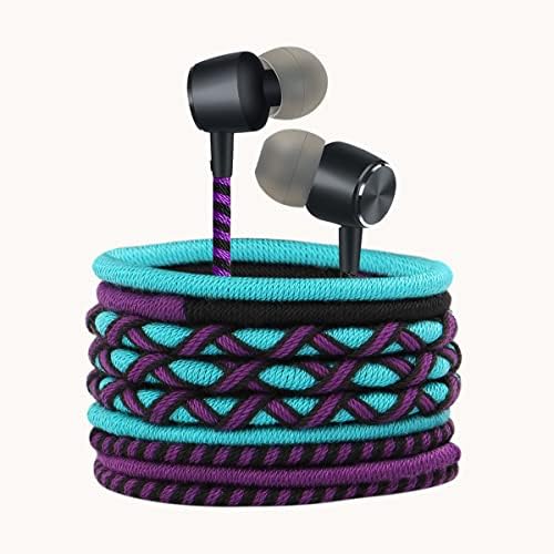 URIZONS Thread Wrappable Cord jack Earbuds In Ear Headphones