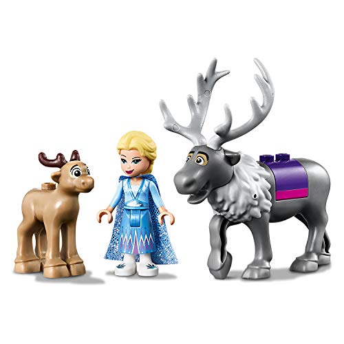 LEGO 41166 Disney Frozen Die Eiskönigin 2 ELSA und die Rentierkutsche, Spielzeug für Kinder ab 4 Jahre, mit 2 Rentieren… – Bild 4