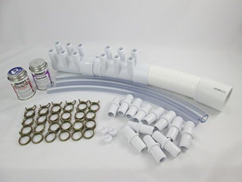 Manifold Hot Tub Spa Part 12 3/4" Outlet Glue and Coupler Kit Video How to