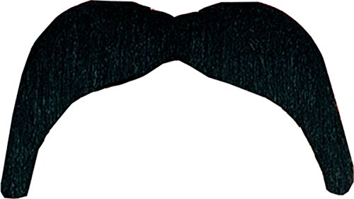 Men's 70's Hippy Western Cowboy Fancy Party Costume Accessory Fake Moustache