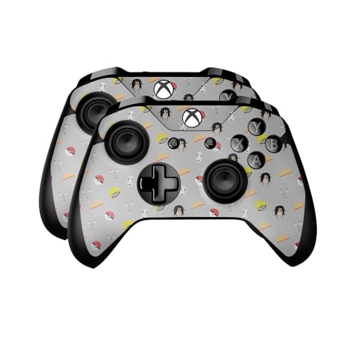 Glossy Glitter Skin Compatible with Microsoft Xbox One Controller (2 Pack) - An…