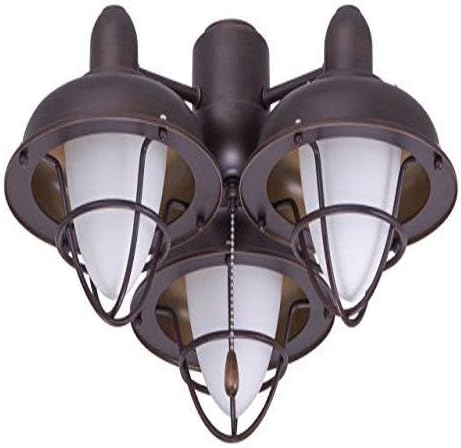 Emerson Ceiling Fan Light Fixtures Ceiling Fans Lk40vnb Boardwalk Cage Light Kit For Ceiling Fans Medium Base Cfl Venetian Bronze Ceiling Lamp