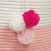 Solaya Short Pink Cotton Rope Basket Storage 16
