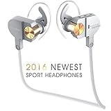 Dreaminex D-10V Universal Sports Wireless Bluetooth Headset with Mic - White