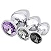 3PCS Stainless Steel Ànâles Trainer Kit-Jewelry Bûtt Pl'ugs Beads Jeweled Back Massage Toys Beginners Trainer Kit FGHHG4563