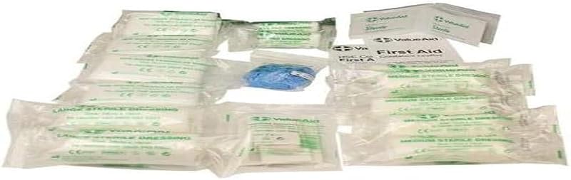 Value Aid HSE Workplace First Aid Refill Kit 1-10 Person CE Marked