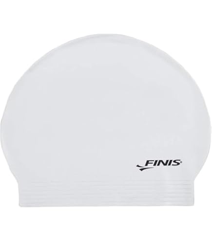 Unisex Silicone Swim Cap - 100% Waterproof Swimming Hat For Women, Men & Youth