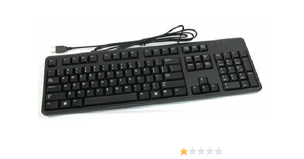 Amazon Com Genuine Dell C638n Black Usb 104 Key Keyboard Sk 81 Computers Accessories