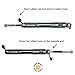 Body Mind 1 Mini Bike Pump Portable Aluminum Pump -Tire Pressure Gauge and Repair Kit with Ball Needle -Compatible to Electric, Mountain and Road Bicycles -Easy Change Presta and Schrader Valves