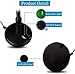 Computer Microphone,PC Microphone Plug & Play Home Studio USB Microphone for Desktop/Laptop/Notebook,Recording for YouTube,Podcasting,Gaming,Online Chatting,Black