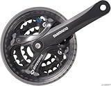 Shimano M361 Hybrid Crankset (Black, 175mm X 48/38/28T)