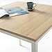 ZINUS Soho White Square Table