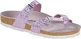 Birkenstock Unisex Mayari Birko-Flor Lilac Sandals 9 W / 7 M US