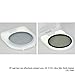 JJC 46mm 12-Layer Circular Polarizer CPL Filter for Lens with 46mm Filter Thread - e.g. for Olympus M.Zuiko Digital 25mm f/1.8, ED 12mm f/2.0, ED 60mm f/2.8 Macro, Panasonic Lumix G 25mm f/1.7 Lens
