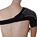 Ueasy Light Weight Adjustable Gym Sports Single Shoulder Brace Support Strap Wrap Belt Band Pad for Men and Women (Right Shoulder Support) (Right Shoulder Advanced)