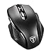 VicTsing Full Size Wireless Mouse with Nano USB Receiver, 5 Adjustable CPI Levels, 6 Buttons for Notebook, PC, Laptop, Computer, MacBook-Black