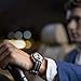 Archer Watch Straps | Nylon NATO Straps | Choice of Color and Size (Black/Gray, 22mm)