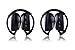 Crusar 2-Pack IR Wireless Two-Channel Foldable Headphones for Car primary