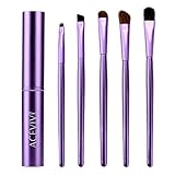 ACEVIVI 5 pcs Portable Cylinder Eye Makeup Cosmetic Brushes Three Colors Available