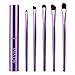 ACEVIVI 5 pcs Portable Cylinder Eye Makeup Cosmetic Brushes Three Colors Available