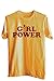 Farktop Girl Power T-Shirt Feminism Tee Girl Power Shirt 100% Unisex Cotton T-Shirt (M, Yellow)