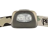 PETZL - TACTIKKA + Headlamp, 250 lumens, Ultra-Compact Headlamp, Camo