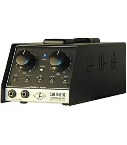 Amazon.com: Universal Audio SOLO/610 Classic Vacuum Tube Mic Pre