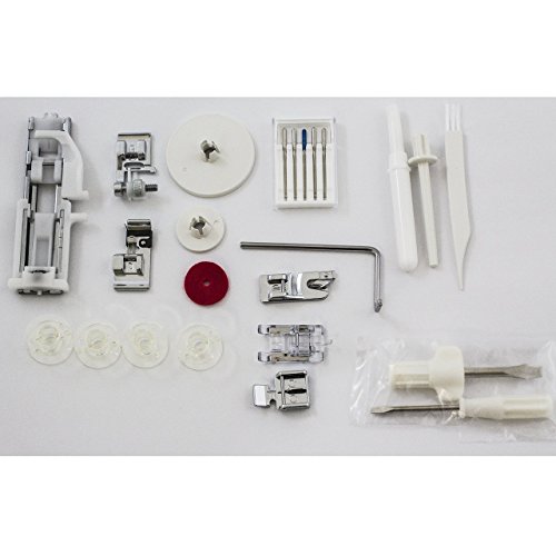 Janome HD3000 Heavy-Duty Sewing Machine with 18 Built-In Stitches + Hard Case