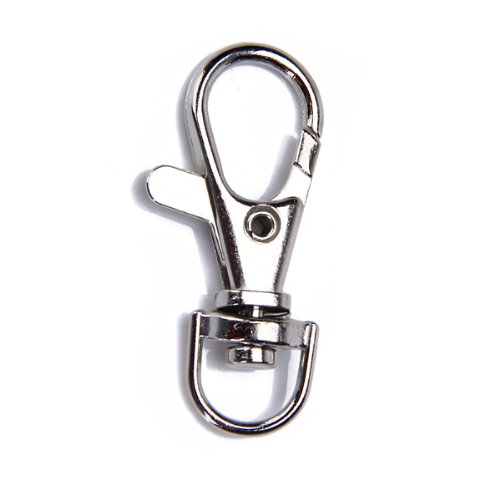 image for GREEN FABWOOD 5pcs 5/16 Inch Swivel Trigger Snap Hooks Silver--Used fo