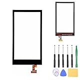LSHtech Front Cover Touch Screen Digitizer Panel For HTC Desire 510 with free tools(Not with LCD)